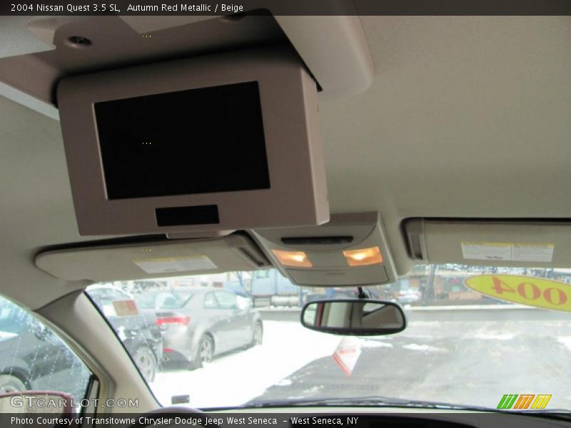 Autumn Red Metallic / Beige 2004 Nissan Quest 3.5 SL