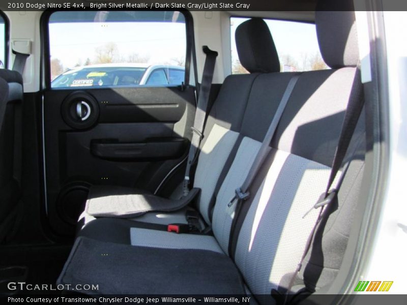 Bright Silver Metallic / Dark Slate Gray/Light Slate Gray 2010 Dodge Nitro SE 4x4