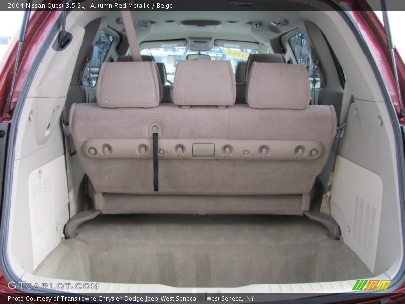 Autumn Red Metallic / Beige 2004 Nissan Quest 3.5 SL
