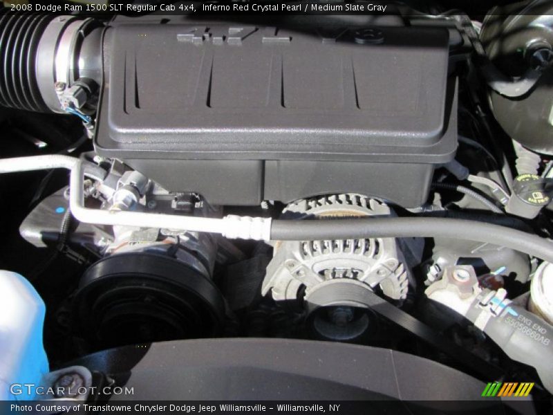Inferno Red Crystal Pearl / Medium Slate Gray 2008 Dodge Ram 1500 SLT Regular Cab 4x4