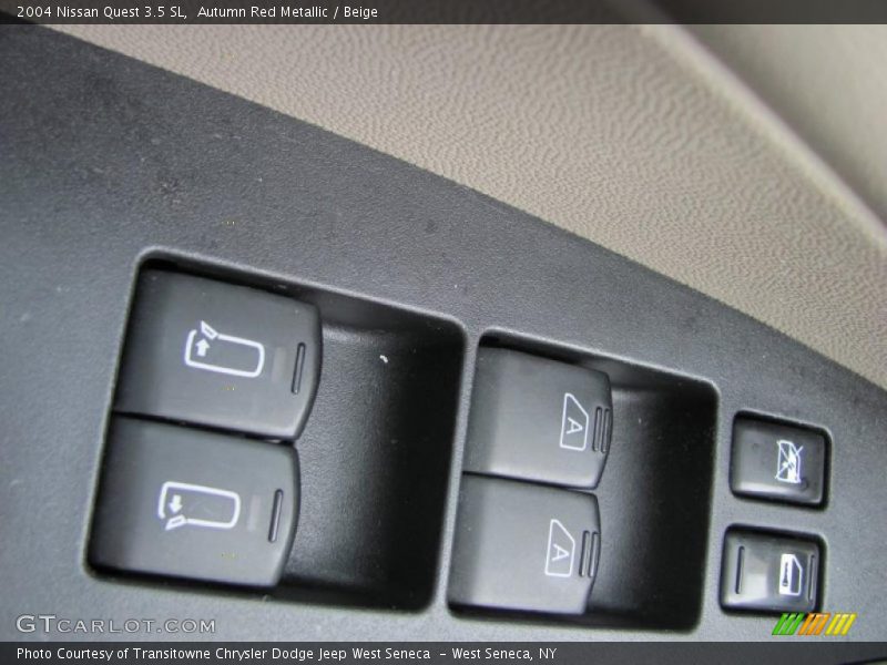 Autumn Red Metallic / Beige 2004 Nissan Quest 3.5 SL