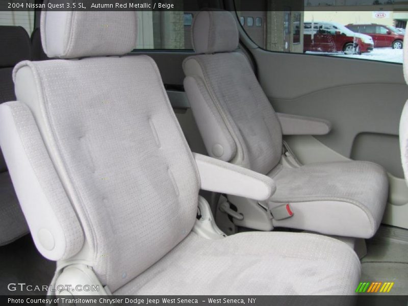 Autumn Red Metallic / Beige 2004 Nissan Quest 3.5 SL