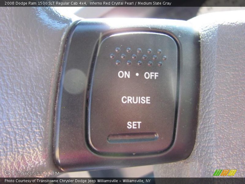 Inferno Red Crystal Pearl / Medium Slate Gray 2008 Dodge Ram 1500 SLT Regular Cab 4x4