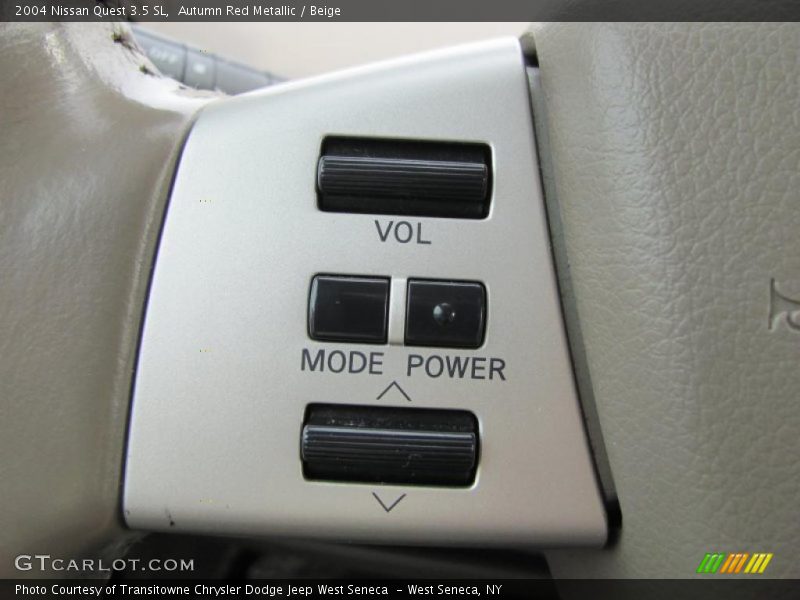 Autumn Red Metallic / Beige 2004 Nissan Quest 3.5 SL