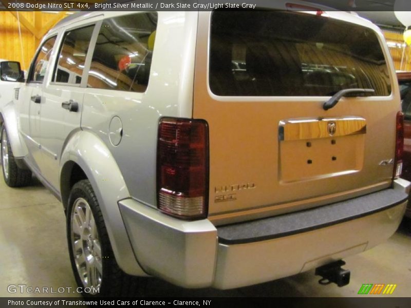 Bright Silver Metallic / Dark Slate Gray/Light Slate Gray 2008 Dodge Nitro SLT 4x4