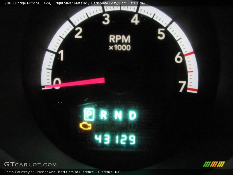 Bright Silver Metallic / Dark Slate Gray/Light Slate Gray 2008 Dodge Nitro SLT 4x4