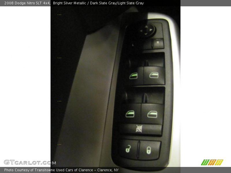 Bright Silver Metallic / Dark Slate Gray/Light Slate Gray 2008 Dodge Nitro SLT 4x4