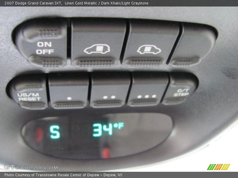 Linen Gold Metallic / Dark Khaki/Light Graystone 2007 Dodge Grand Caravan SXT