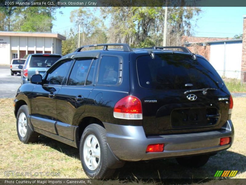 Black Obsidian / Gray 2005 Hyundai Santa Fe GLS