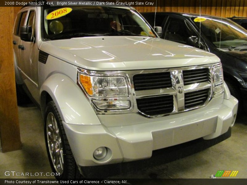 Bright Silver Metallic / Dark Slate Gray/Light Slate Gray 2008 Dodge Nitro SLT 4x4