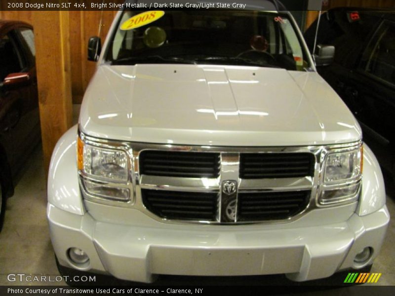 Bright Silver Metallic / Dark Slate Gray/Light Slate Gray 2008 Dodge Nitro SLT 4x4