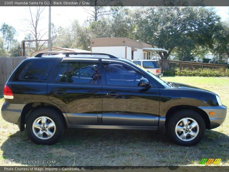 Black Obsidian / Gray 2005 Hyundai Santa Fe GLS