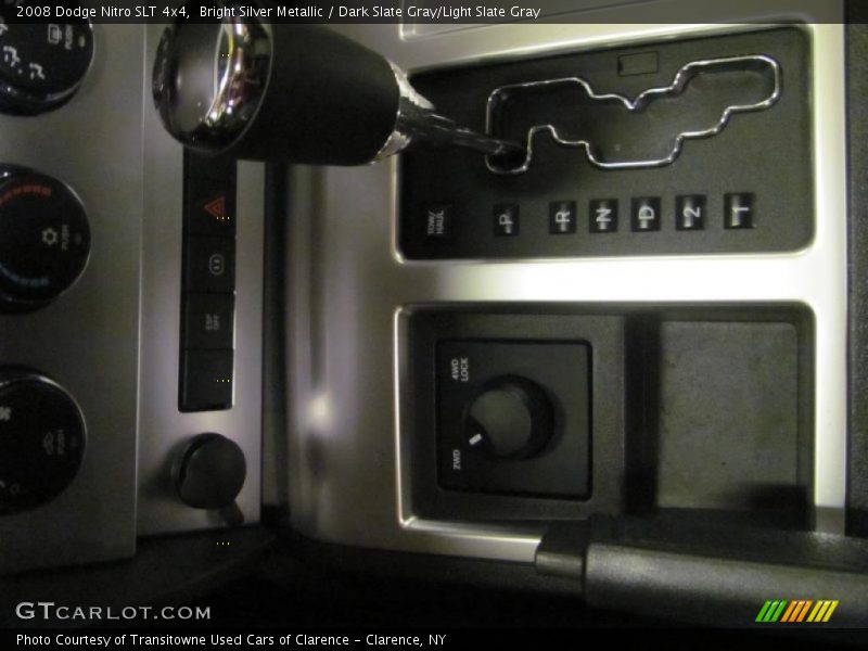 Bright Silver Metallic / Dark Slate Gray/Light Slate Gray 2008 Dodge Nitro SLT 4x4