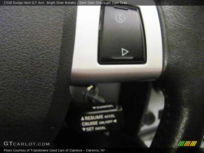 Bright Silver Metallic / Dark Slate Gray/Light Slate Gray 2008 Dodge Nitro SLT 4x4