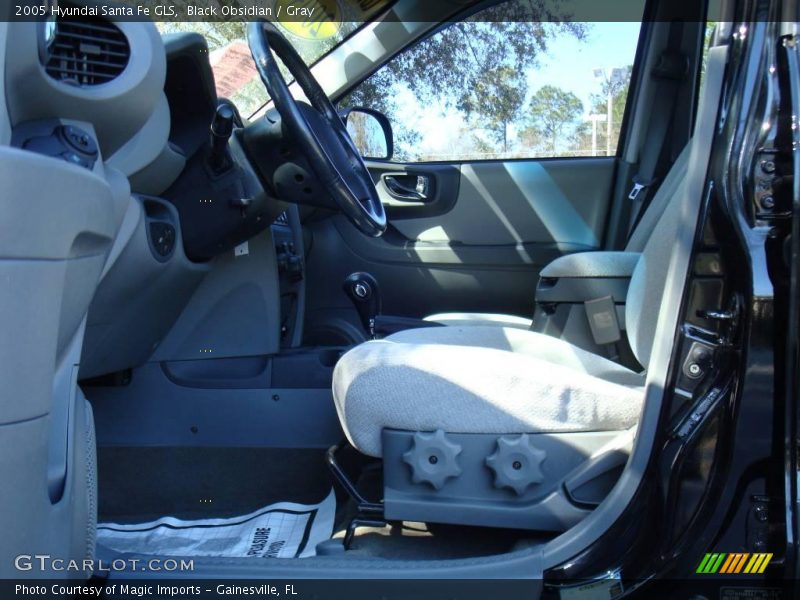 Black Obsidian / Gray 2005 Hyundai Santa Fe GLS