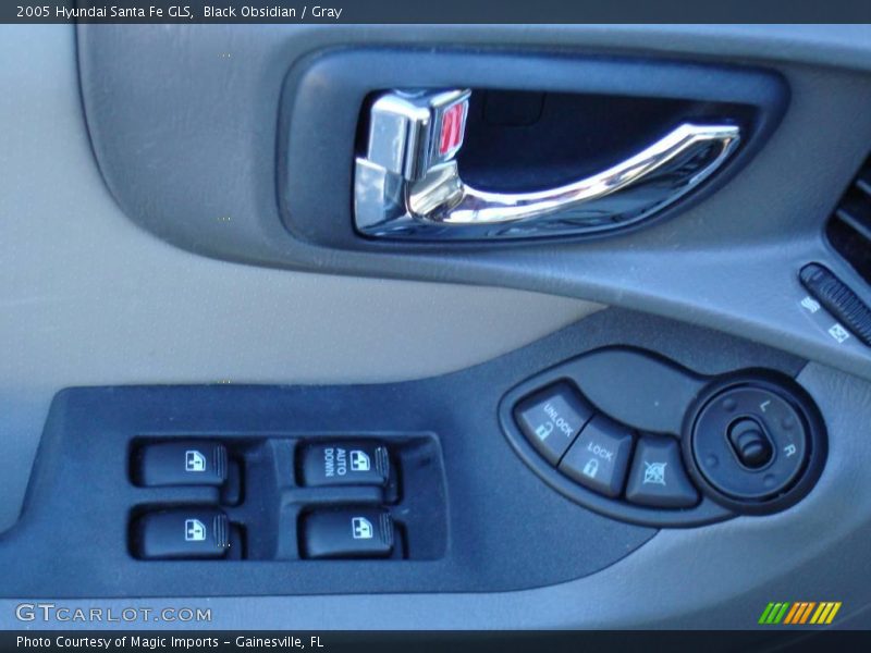 Black Obsidian / Gray 2005 Hyundai Santa Fe GLS