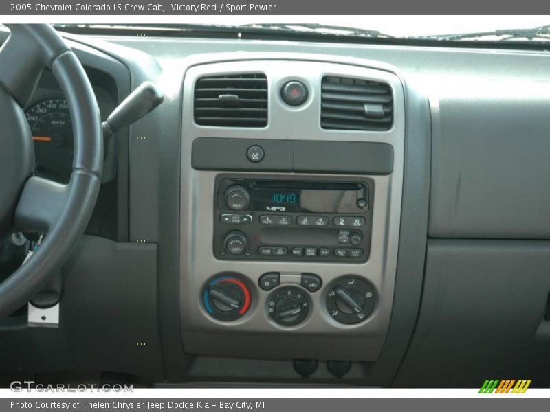 Victory Red / Sport Pewter 2005 Chevrolet Colorado LS Crew Cab