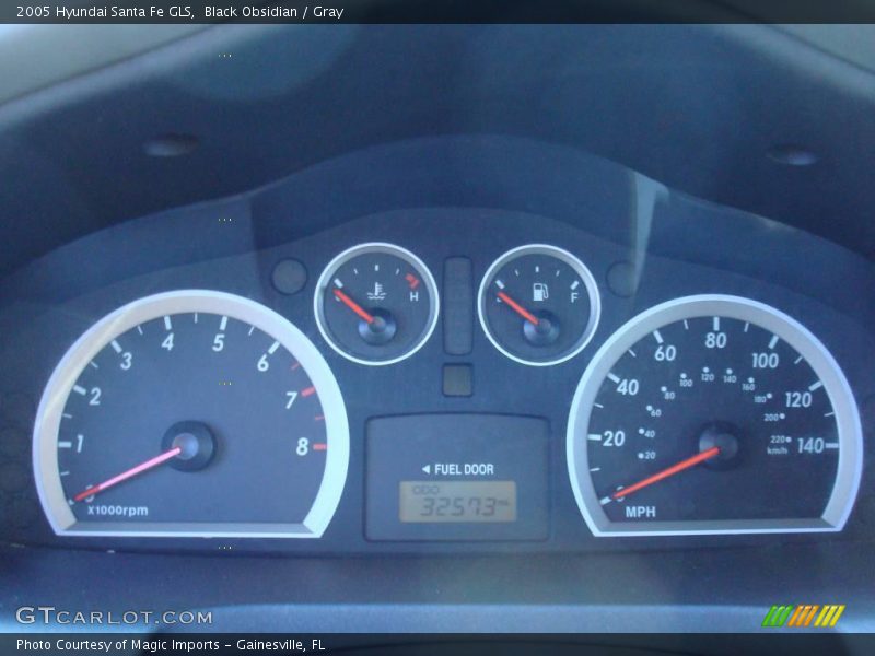Black Obsidian / Gray 2005 Hyundai Santa Fe GLS