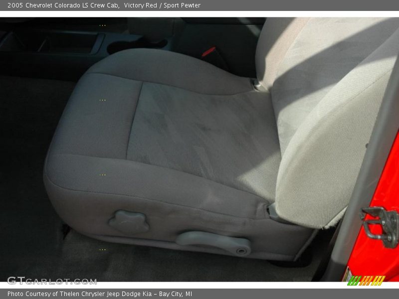 Victory Red / Sport Pewter 2005 Chevrolet Colorado LS Crew Cab