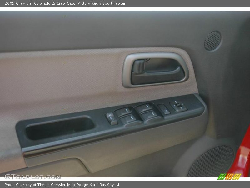 Victory Red / Sport Pewter 2005 Chevrolet Colorado LS Crew Cab