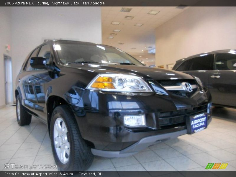 Nighthawk Black Pearl / Saddle 2006 Acura MDX Touring