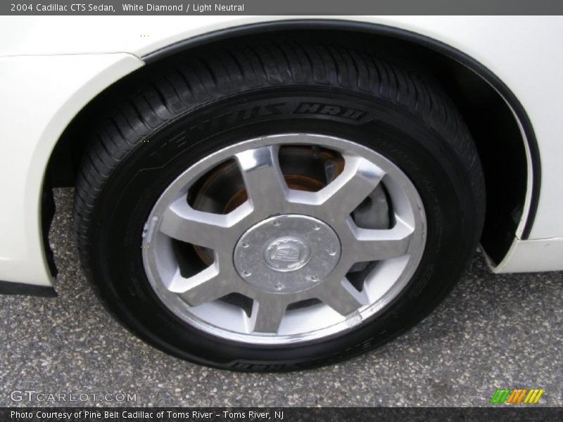 White Diamond / Light Neutral 2004 Cadillac CTS Sedan
