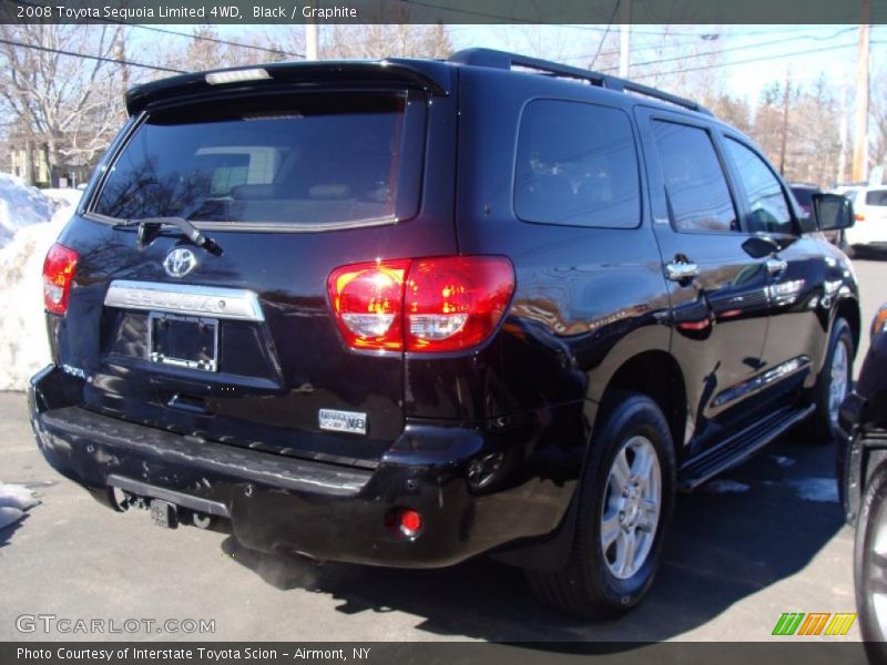 Black / Graphite 2008 Toyota Sequoia Limited 4WD