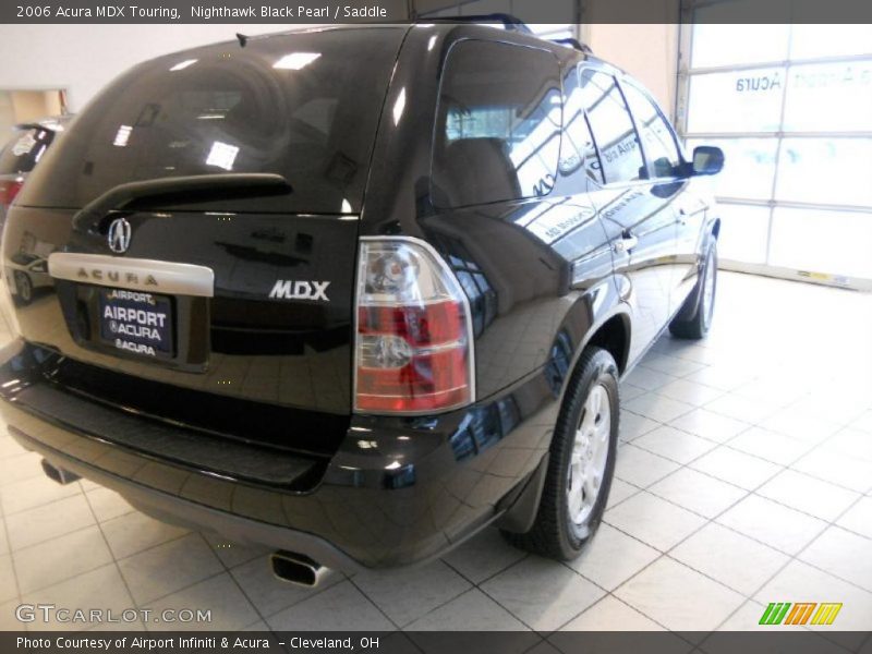 Nighthawk Black Pearl / Saddle 2006 Acura MDX Touring
