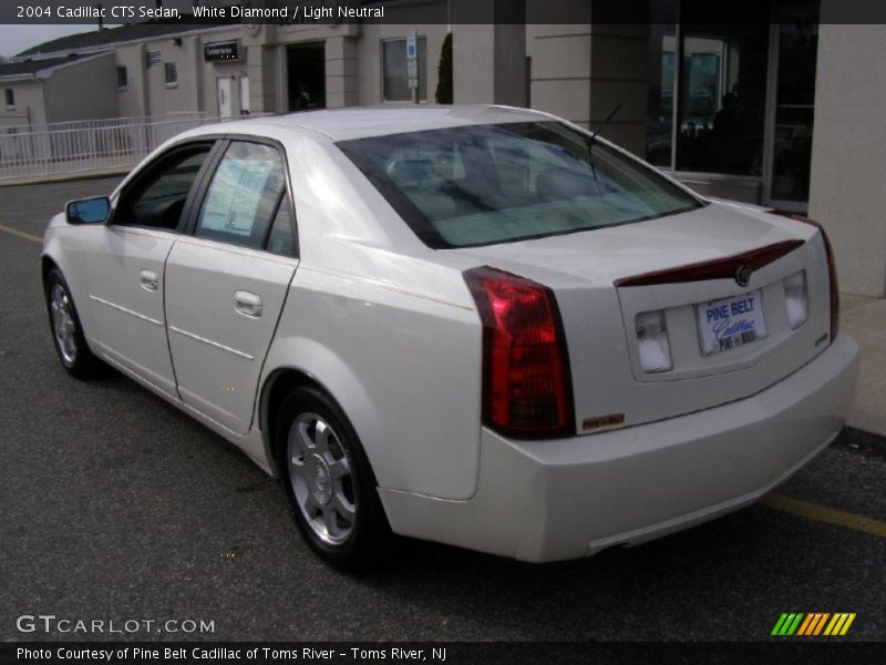 White Diamond / Light Neutral 2004 Cadillac CTS Sedan