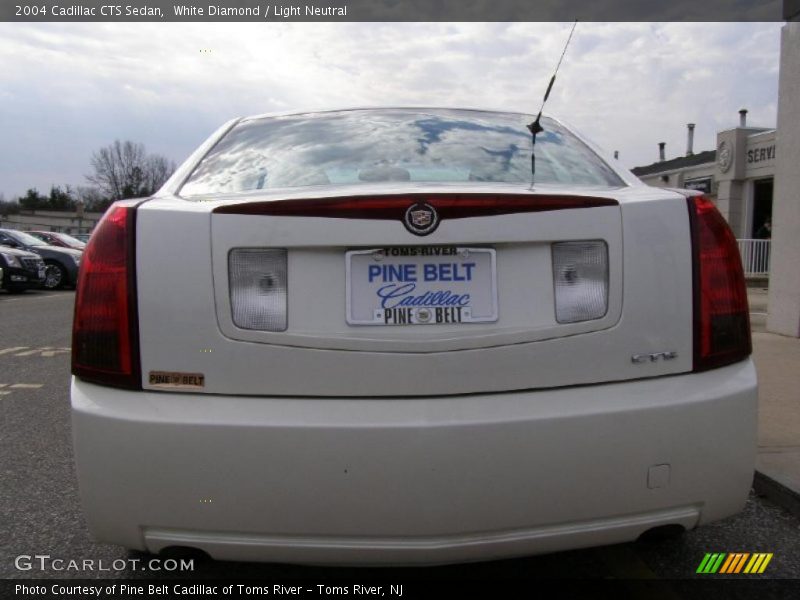 White Diamond / Light Neutral 2004 Cadillac CTS Sedan