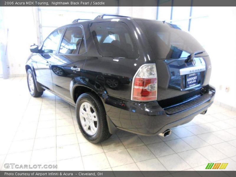 Nighthawk Black Pearl / Saddle 2006 Acura MDX Touring
