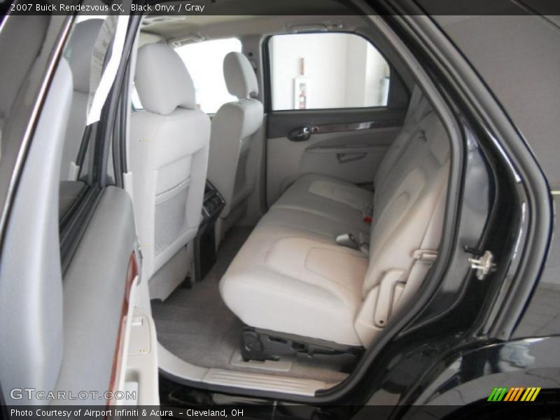 Black Onyx / Gray 2007 Buick Rendezvous CX