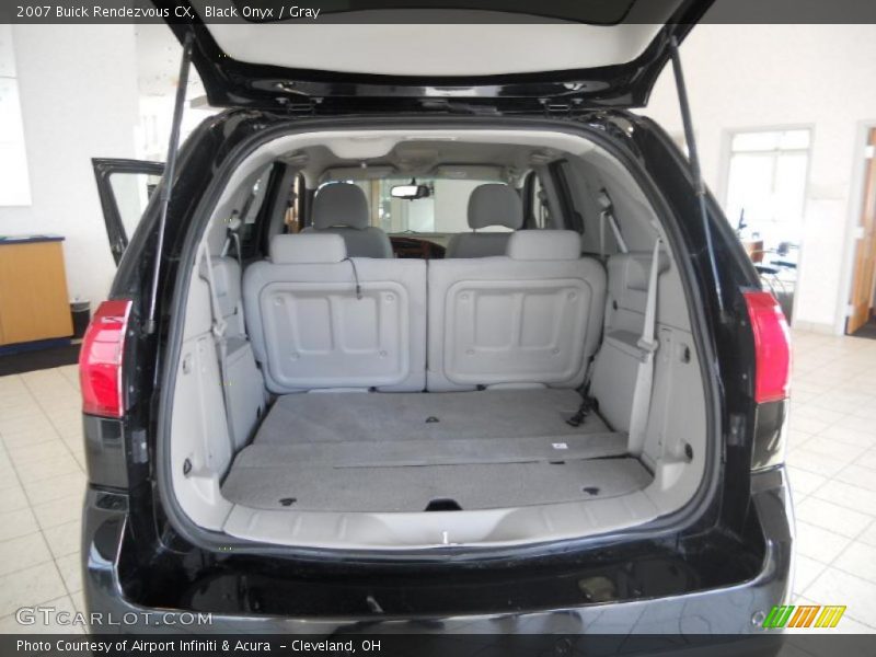 Black Onyx / Gray 2007 Buick Rendezvous CX