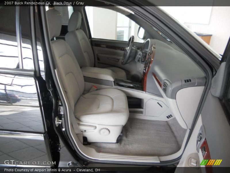 Black Onyx / Gray 2007 Buick Rendezvous CX