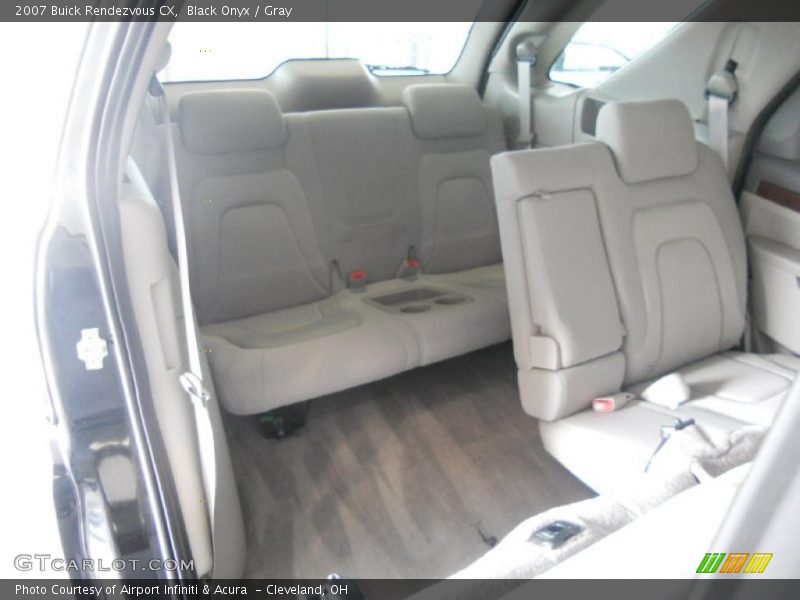 Black Onyx / Gray 2007 Buick Rendezvous CX