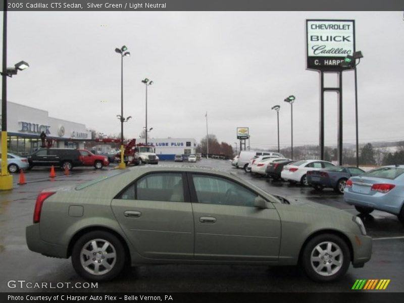 Silver Green / Light Neutral 2005 Cadillac CTS Sedan