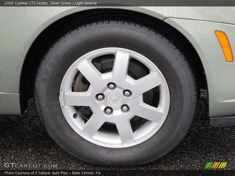 Silver Green / Light Neutral 2005 Cadillac CTS Sedan