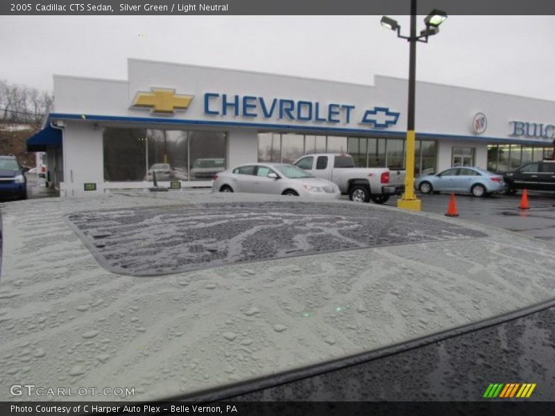 Silver Green / Light Neutral 2005 Cadillac CTS Sedan