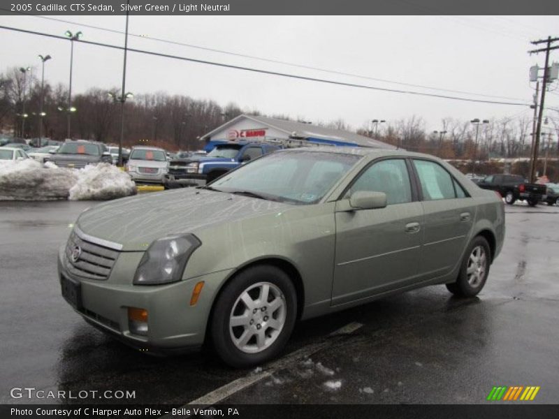 Silver Green / Light Neutral 2005 Cadillac CTS Sedan