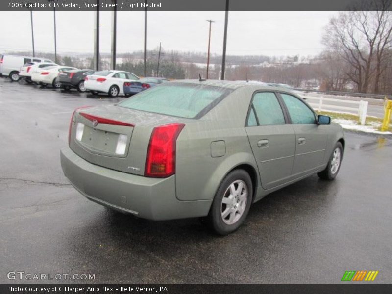 Silver Green / Light Neutral 2005 Cadillac CTS Sedan