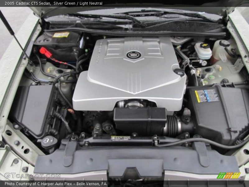 Silver Green / Light Neutral 2005 Cadillac CTS Sedan