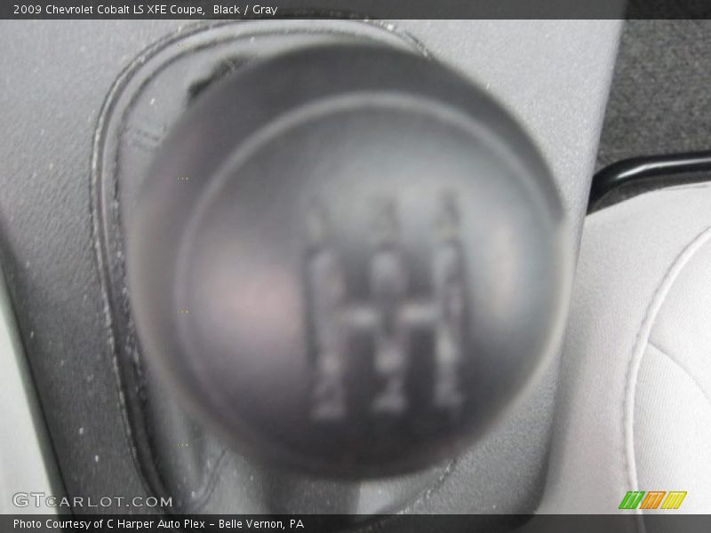 Black / Gray 2009 Chevrolet Cobalt LS XFE Coupe