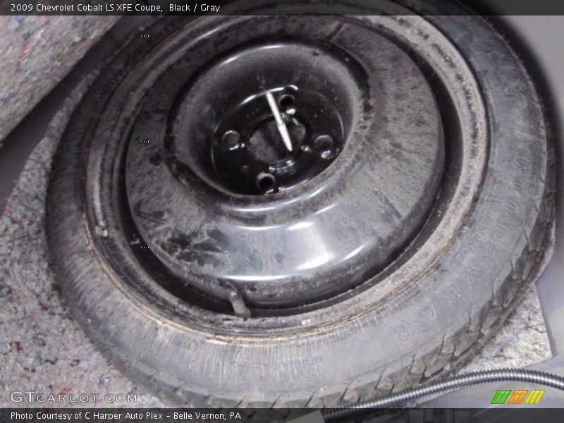 Black / Gray 2009 Chevrolet Cobalt LS XFE Coupe