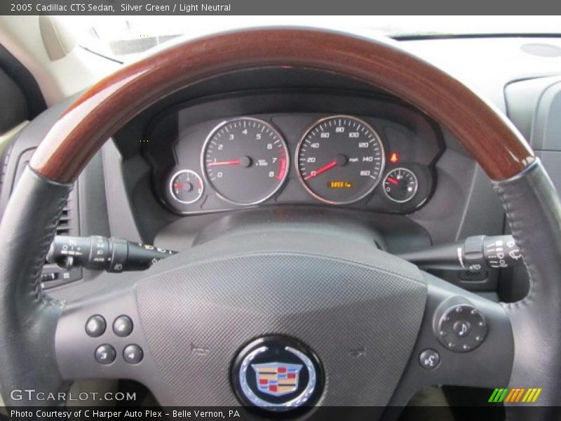 Silver Green / Light Neutral 2005 Cadillac CTS Sedan
