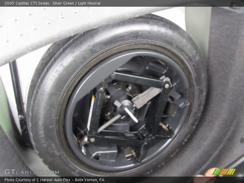 Silver Green / Light Neutral 2005 Cadillac CTS Sedan