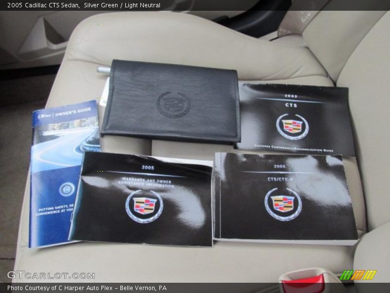 Silver Green / Light Neutral 2005 Cadillac CTS Sedan