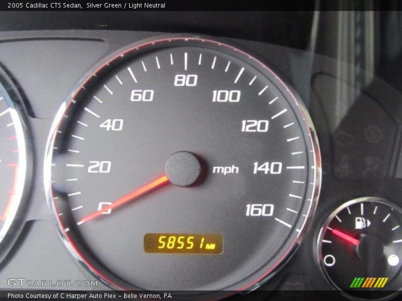 Silver Green / Light Neutral 2005 Cadillac CTS Sedan