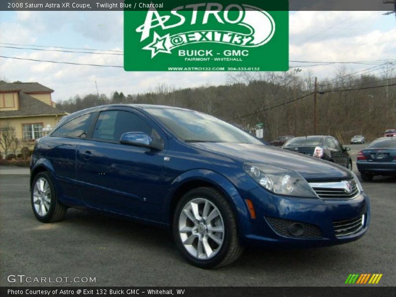 Twilight Blue / Charcoal 2008 Saturn Astra XR Coupe