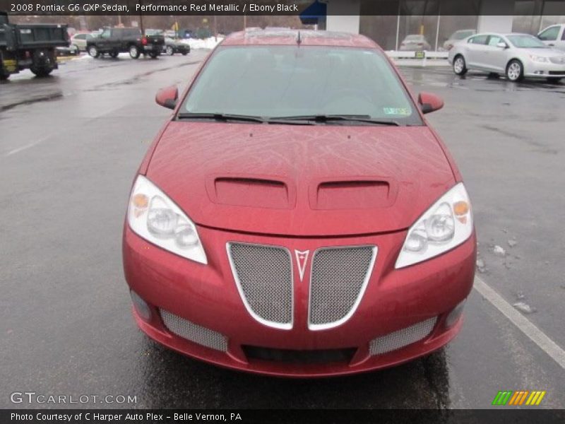 2008 G6 GXP Sedan Performance Red Metallic
