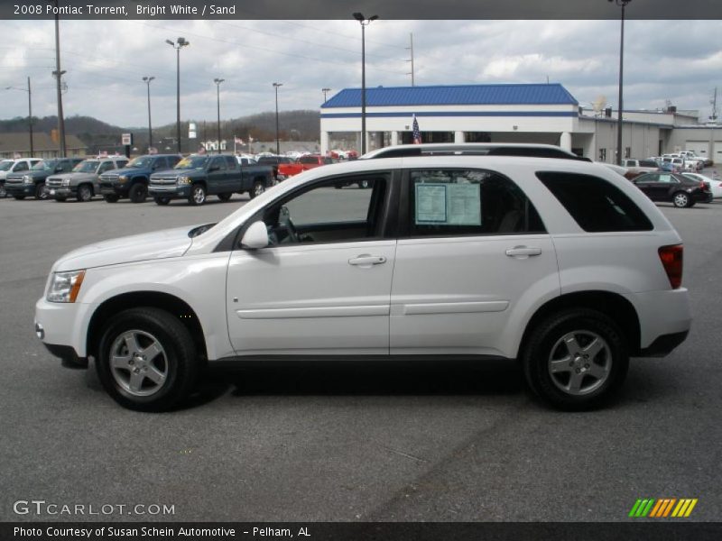 Bright White / Sand 2008 Pontiac Torrent